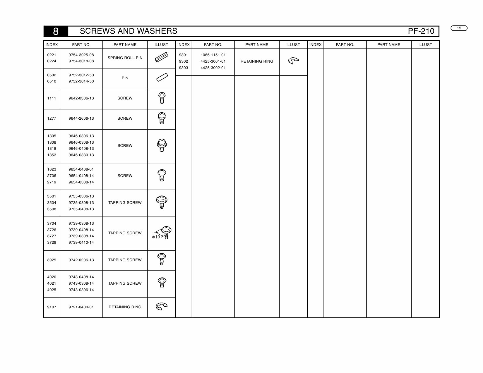 Konica-Minolta Options PF-210 Parts Manual-5